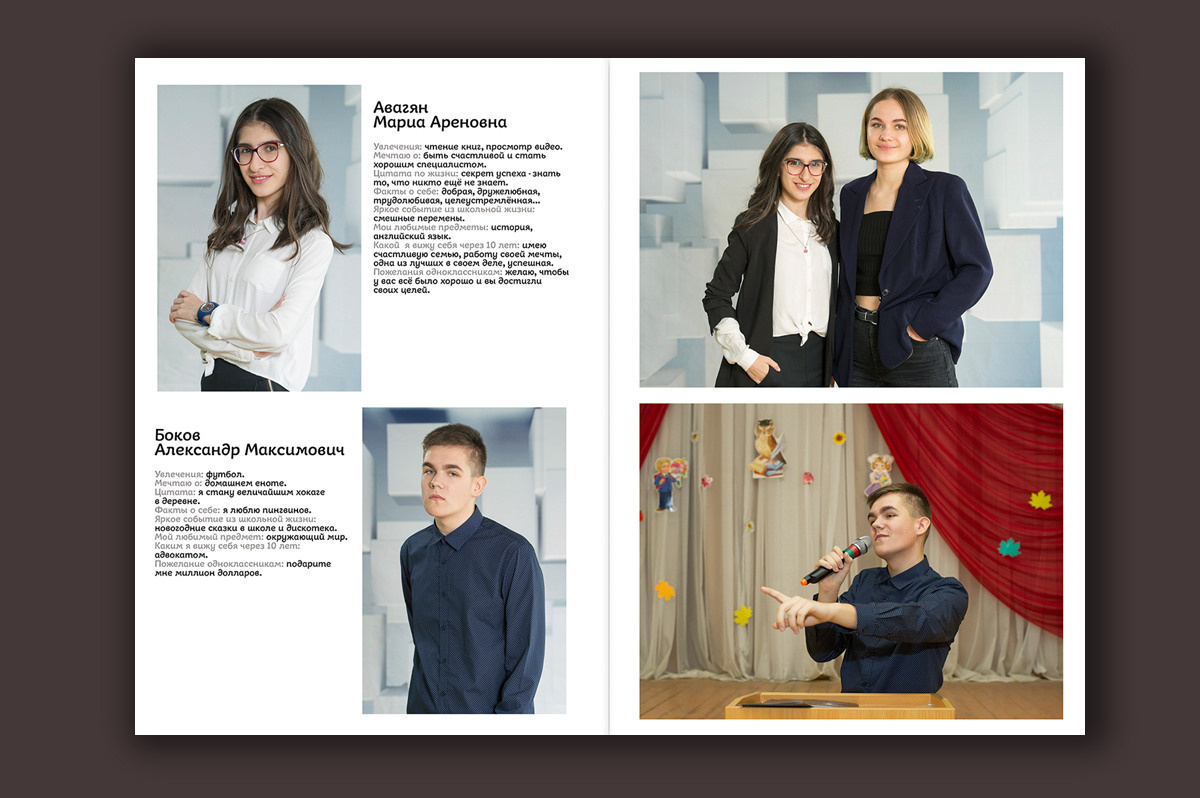 Выпускные альбомы для 1, 4, 9, 11 класса с  оживающей фотографией. Выпускные альбомы. Частные съемки