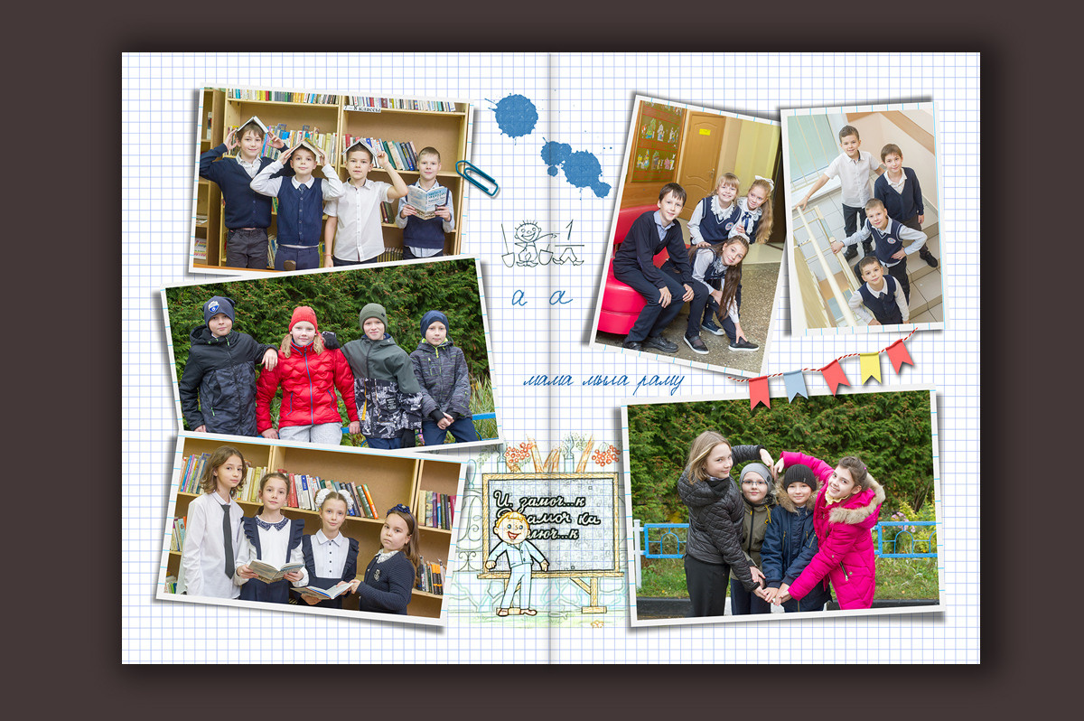Выпускные альбомы для 1, 4, 9, 11 класса с  оживающей фотографией. Выпускные альбомы. Частные съемки