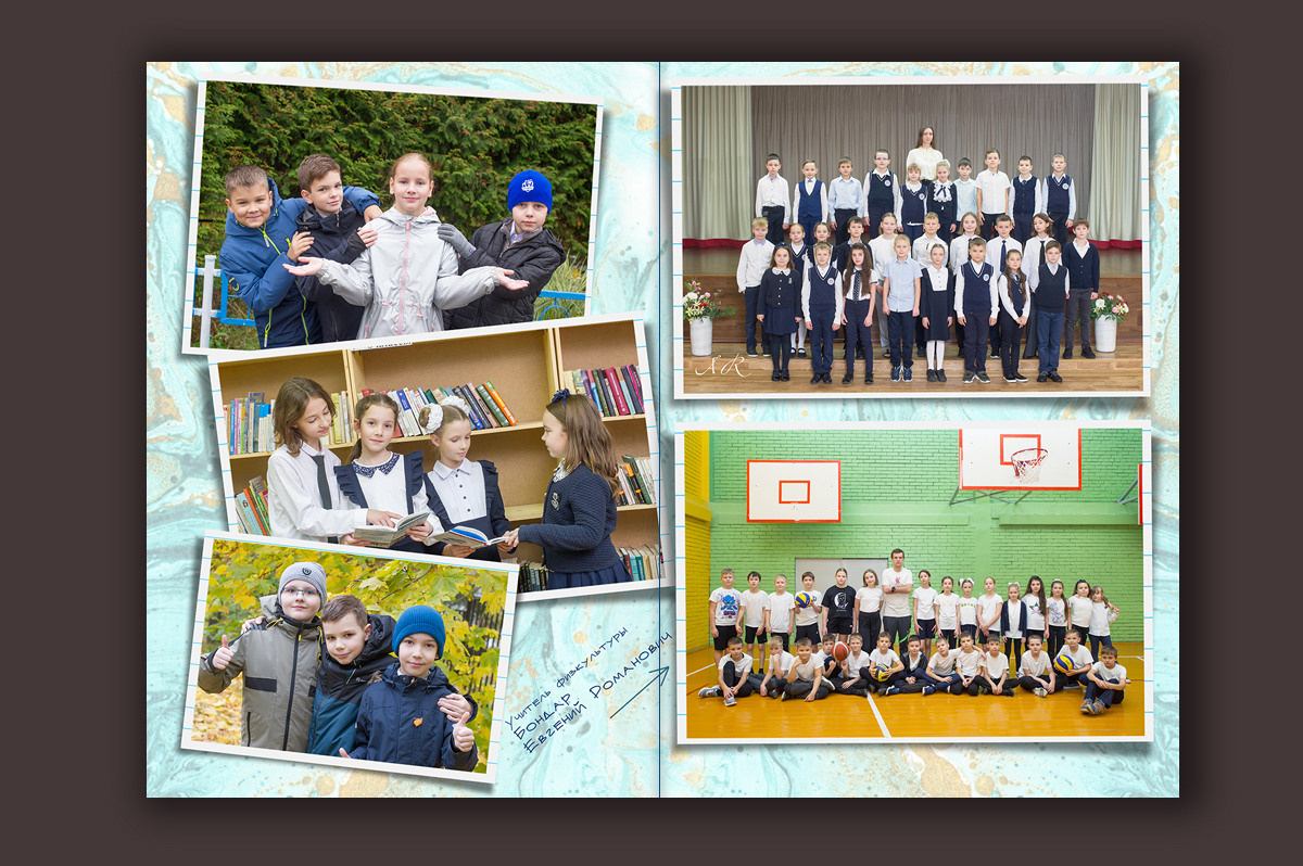 Выпускные альбомы для 1, 4, 9, 11 класса с  оживающей фотографией. Выпускные альбомы. Частные съемки