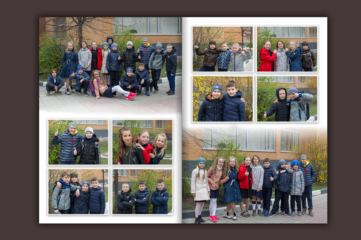 Выпускные альбомы для 1, 4, 9, 11 класса с  оживающей фотографией. Выпускные альбомы. Частные съемки