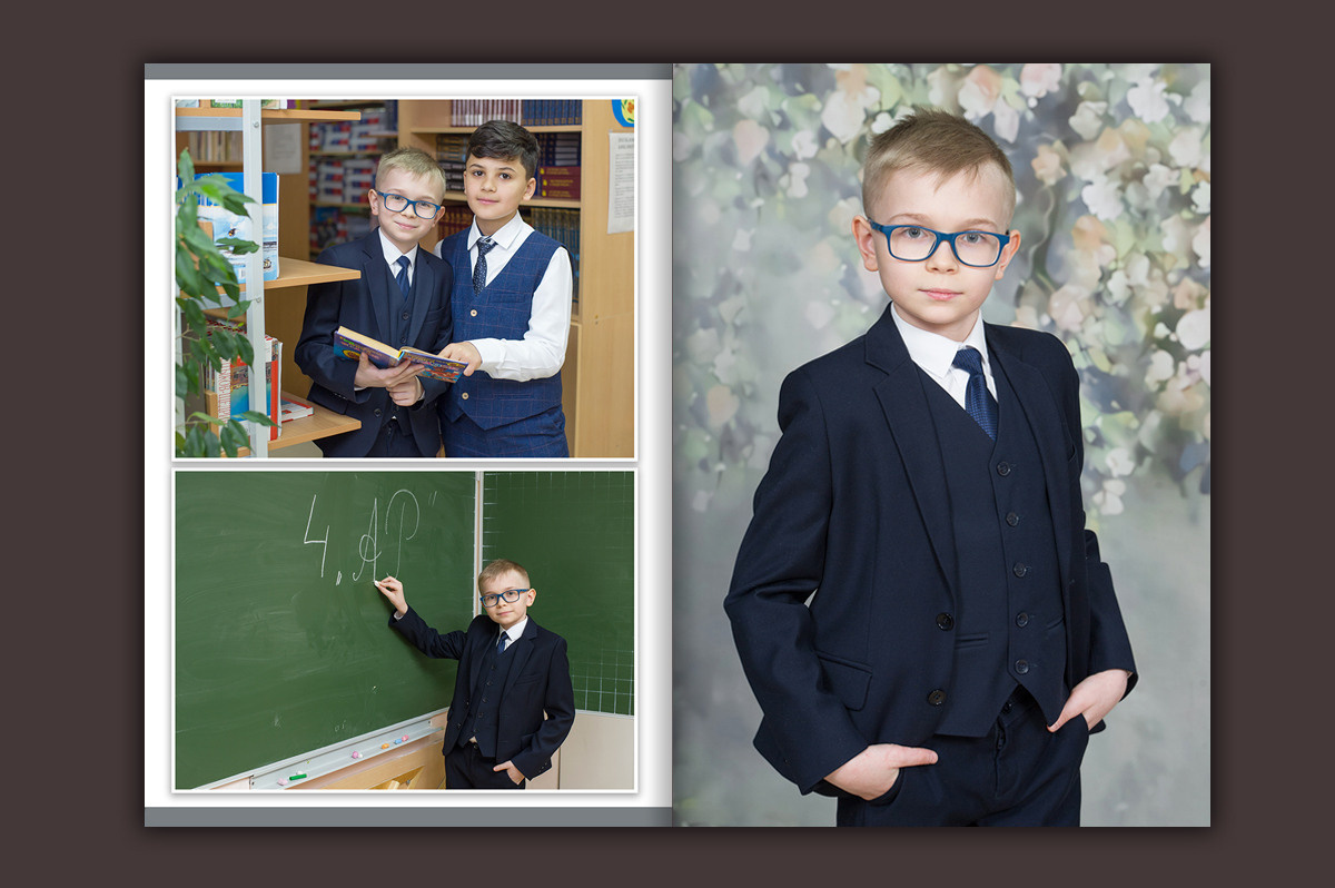 Выпускные альбомы для 1, 4, 9, 11 класса с  оживающей фотографией. Выпускные альбомы. Частные съемки