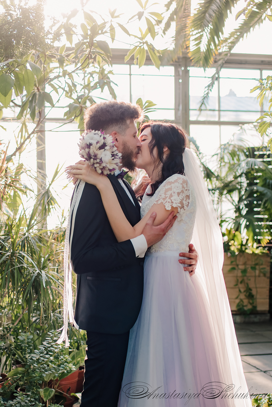 Ксюша и Дима. Оранжерея. Семейный и Свадебный фотограф. Санкт-Петербург. Пушкин