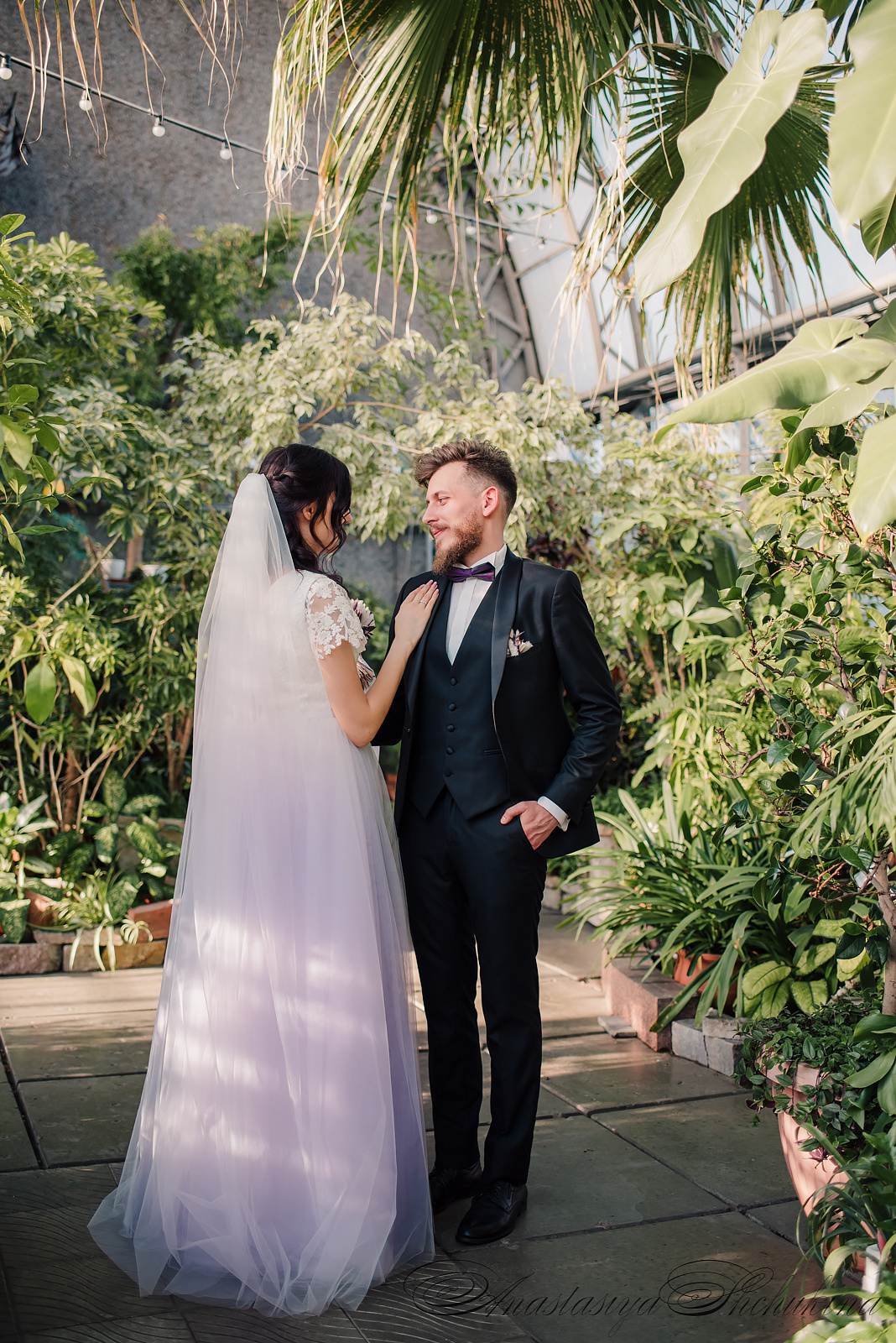 Ксюша и Дима. Оранжерея. Семейный и Свадебный фотограф. Санкт-Петербург. Пушкин