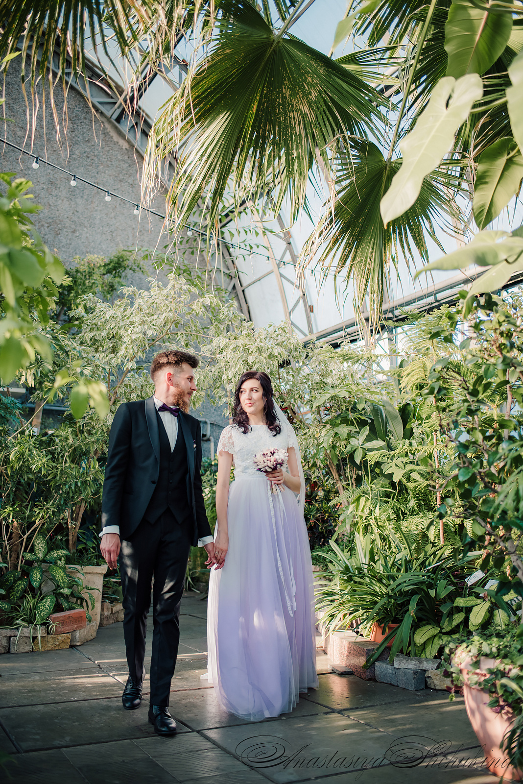 Ксюша и Дима. Оранжерея. Семейный и Свадебный фотограф. Санкт-Петербург. Пушкин
