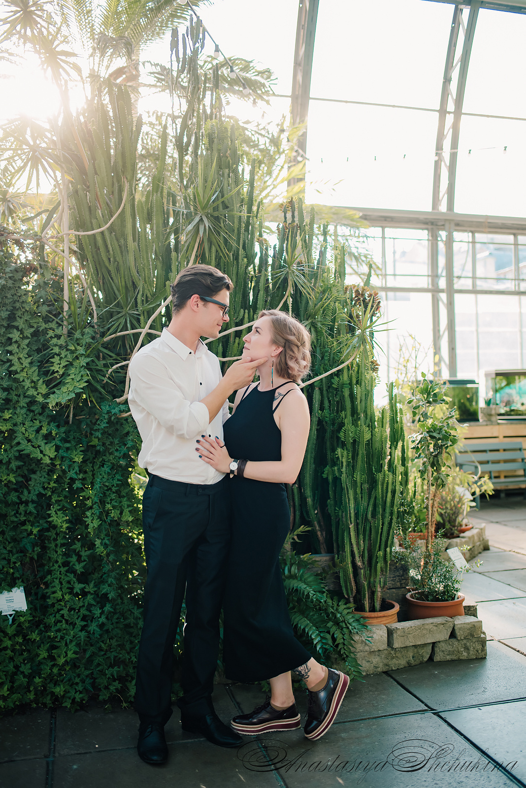 Ксюша и Дима. Оранжерея. Семейный и Свадебный фотограф. Санкт-Петербург. Пушкин