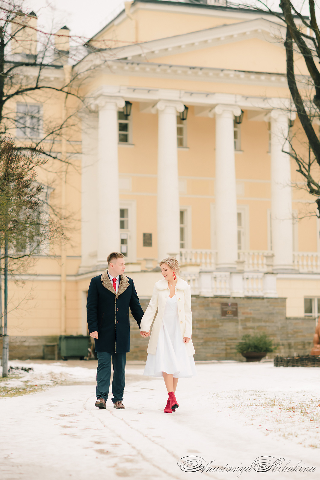 Свадебная фотосессия в Пушкине. Семейный и Свадебный фотограф. Санкт-Петербург. Пушкин