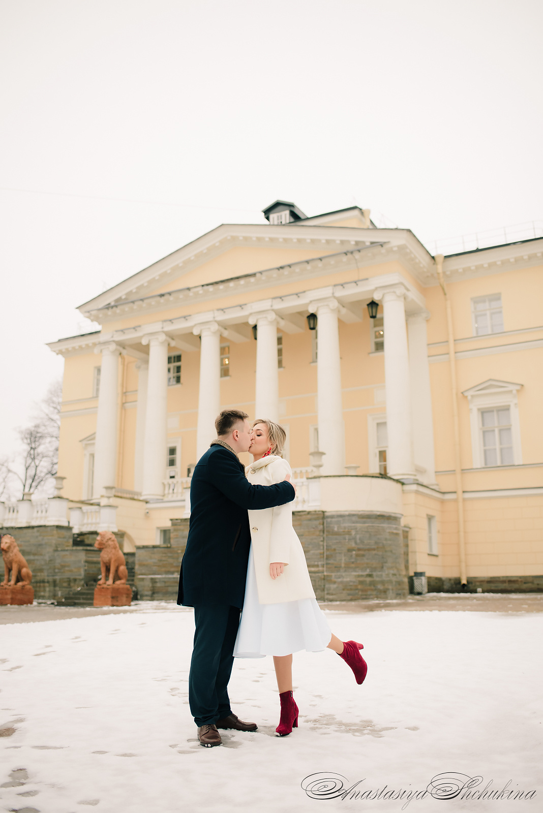 Свадебная фотосессия в Пушкине. Семейный и Свадебный фотограф. Санкт-Петербург. Пушкин