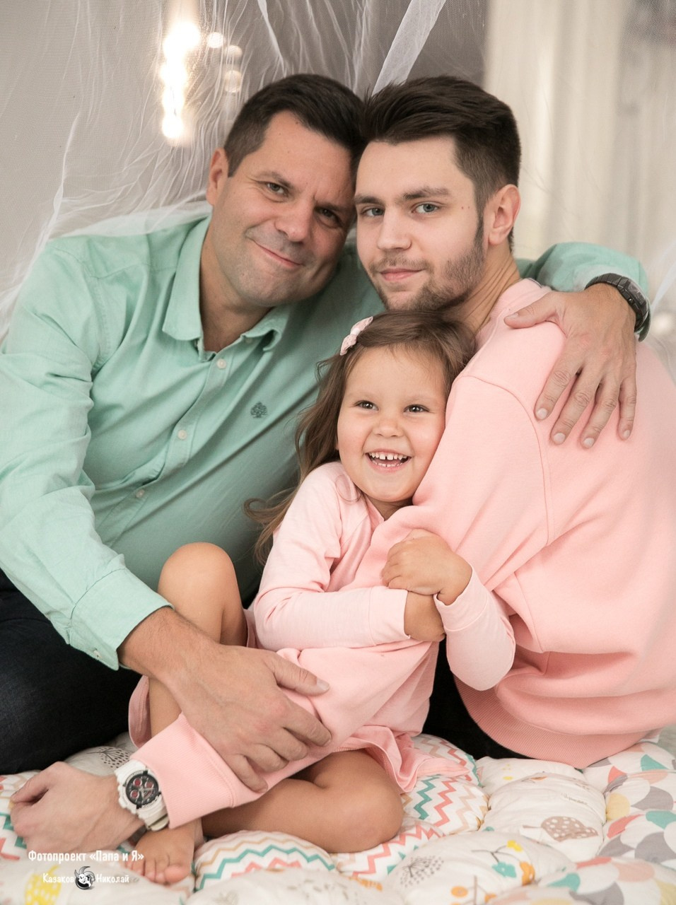 ФОТОПРОЕКТ «ПАПА И Я». Николай Казаков. Профессиональный фотограф. Преподаватель фотографии