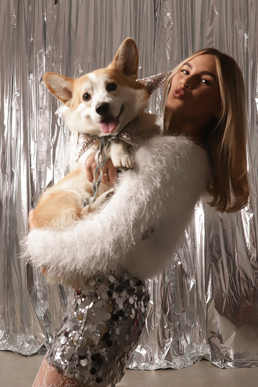 Серебристый Новогодний