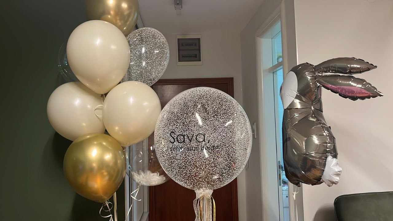 You born!. Balloons and decorations in Serbia. Delivery 24/7