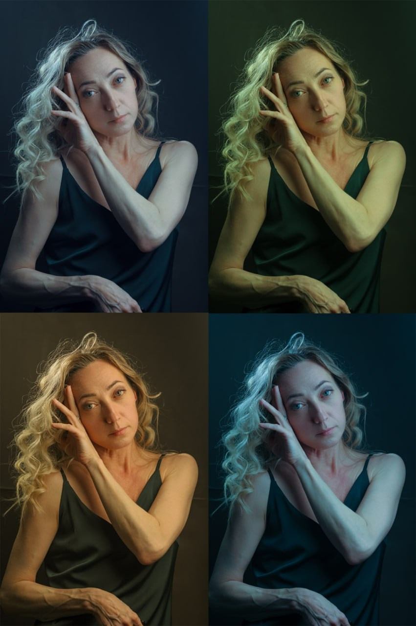 Цветовые метаморфозы портрета