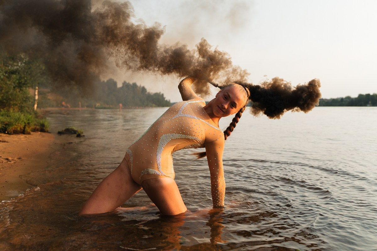 Фотопроект «Фаеры в лесу». Репортажный и семейный фотограф в Санкт-Петербурге Тарас Марченко