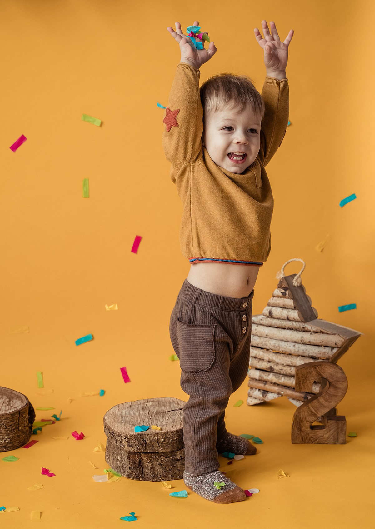 Фотосессия дня рождения в студии