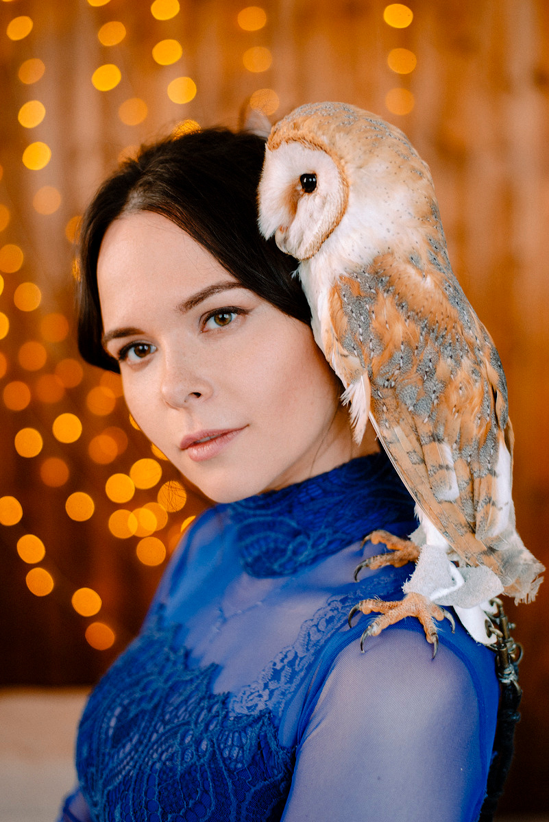 Наташа, Агуша и сова. Семейный и свадебный фотограф в Рязани Лиза Голованова