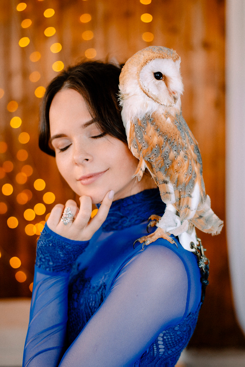 Наташа, Агуша и сова. Семейный и свадебный фотограф в Рязани Лиза Голованова