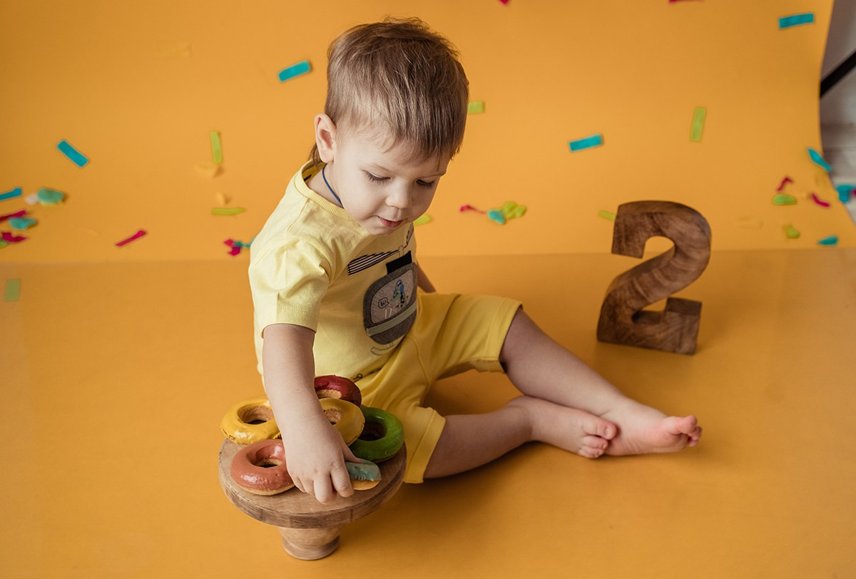 Фотосессия дня рождения в студии