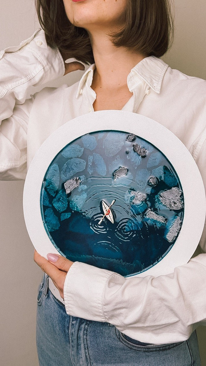 Онлайн мастер-классы по эпоксидной смоле и спиртовым чернилам. Seatales — эпоксидная смола и спиртовые чернила