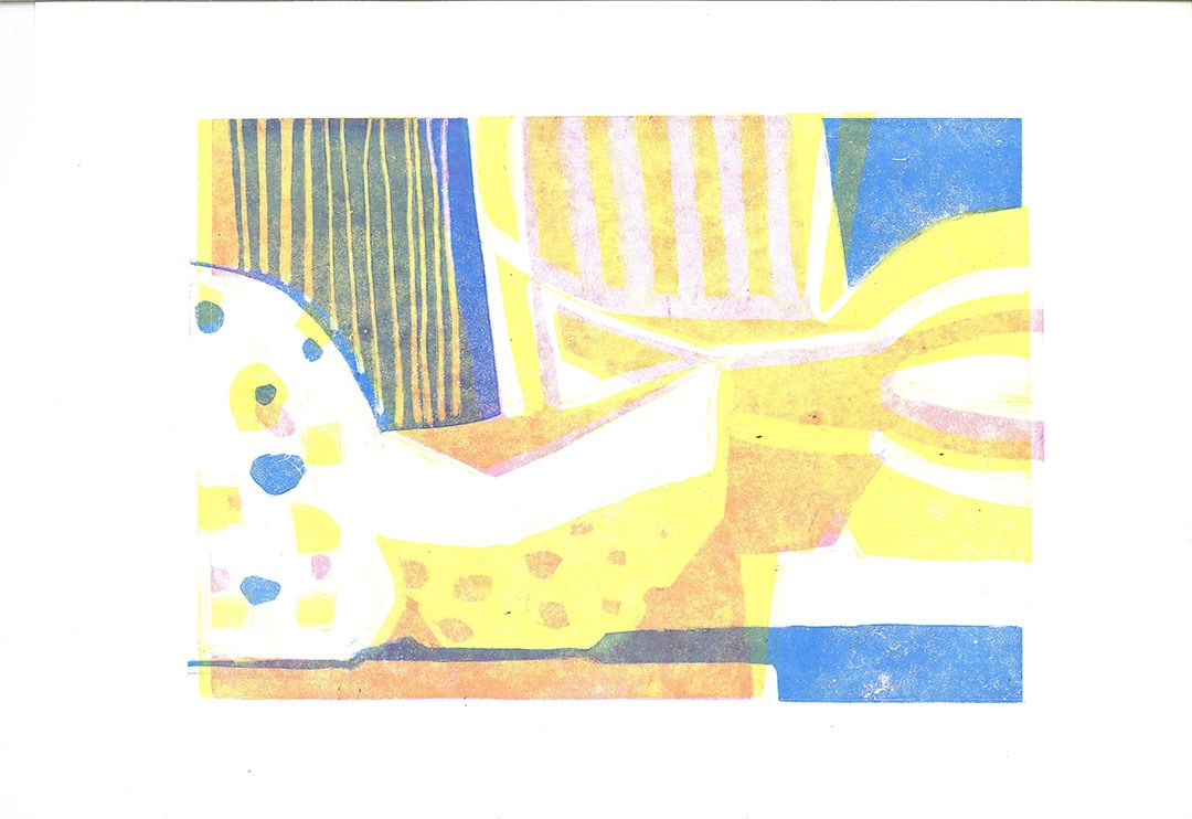 Монотипия. Художник и керамист в Москве Виктория Густарёва