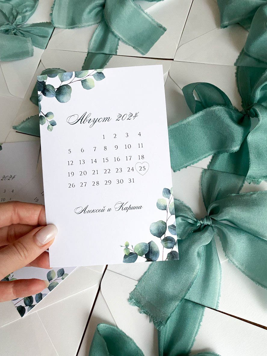 Эвкалипт, от 240 руб. Дизайнер полиграфии в Санкт-Петербурге. Заказать свадебные приглашения, подарочные сертификаты, полиграфию для бизнеса, шелковые ленты