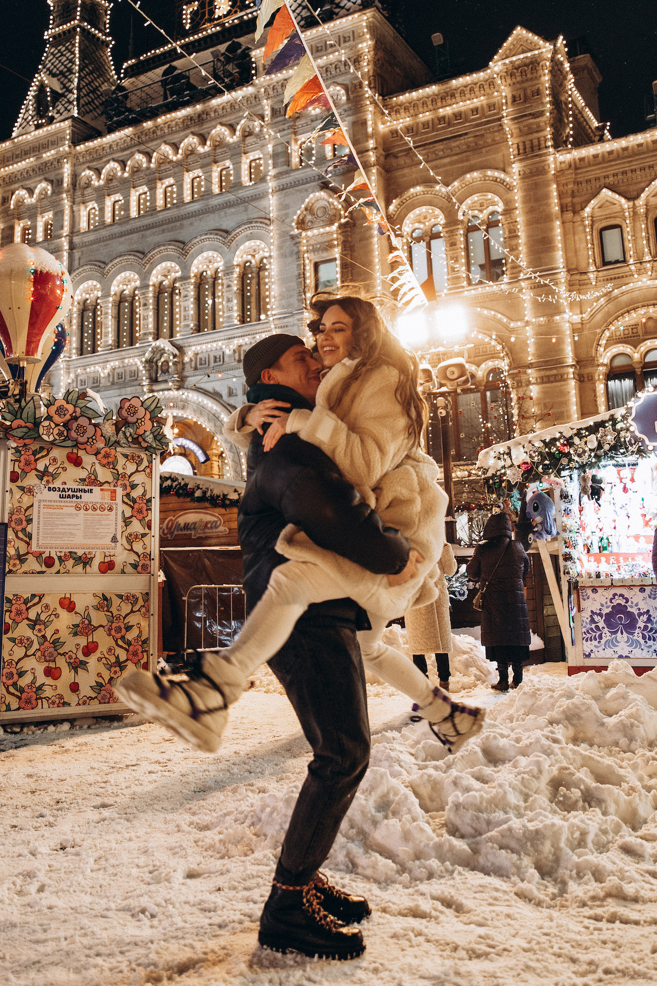 ГУМ москва ярмарка новый год фотограф
