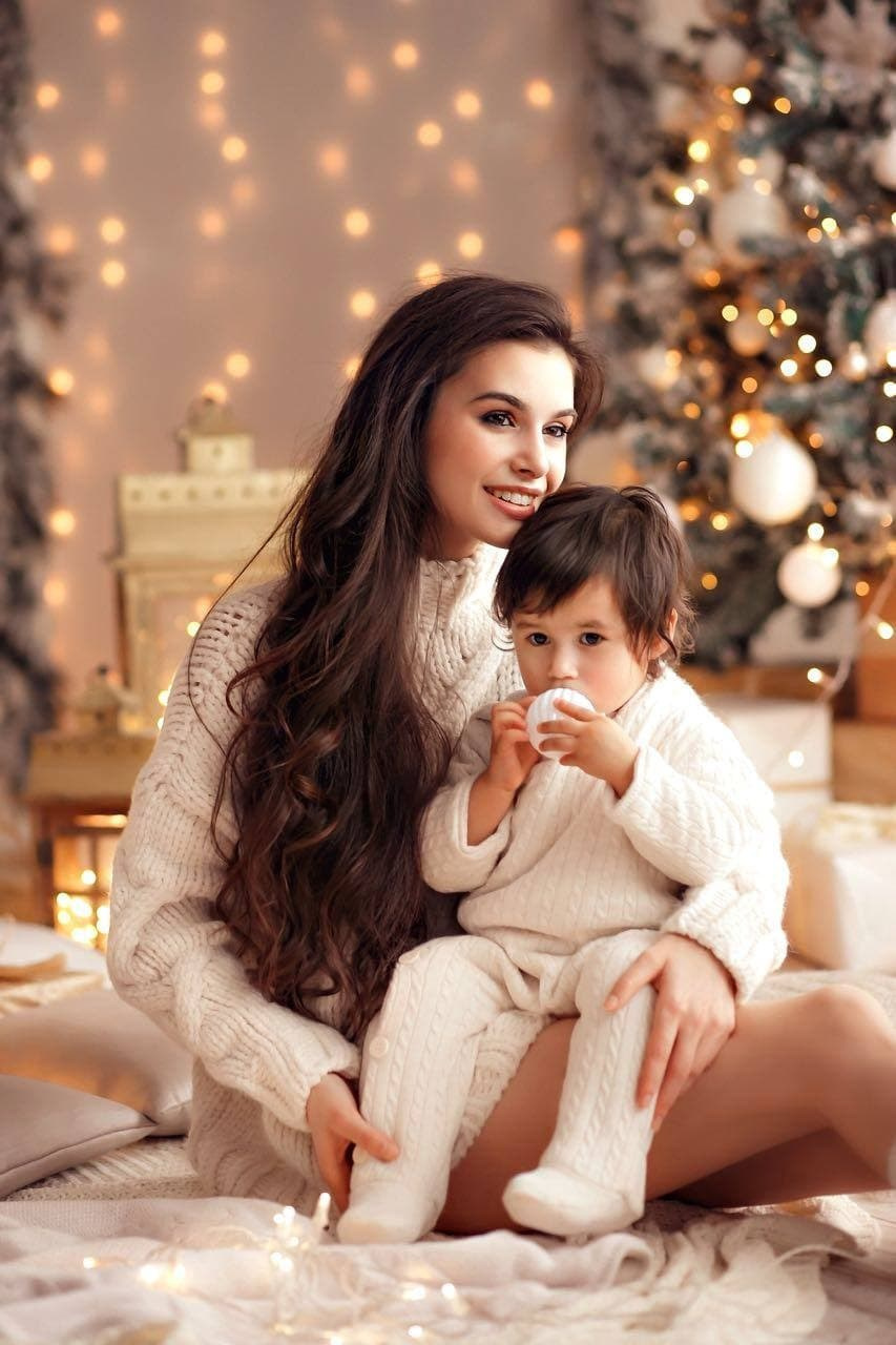 Новогодний фотопроект. Детский и семейный фотограф и наставник в Москве Мария Миронова