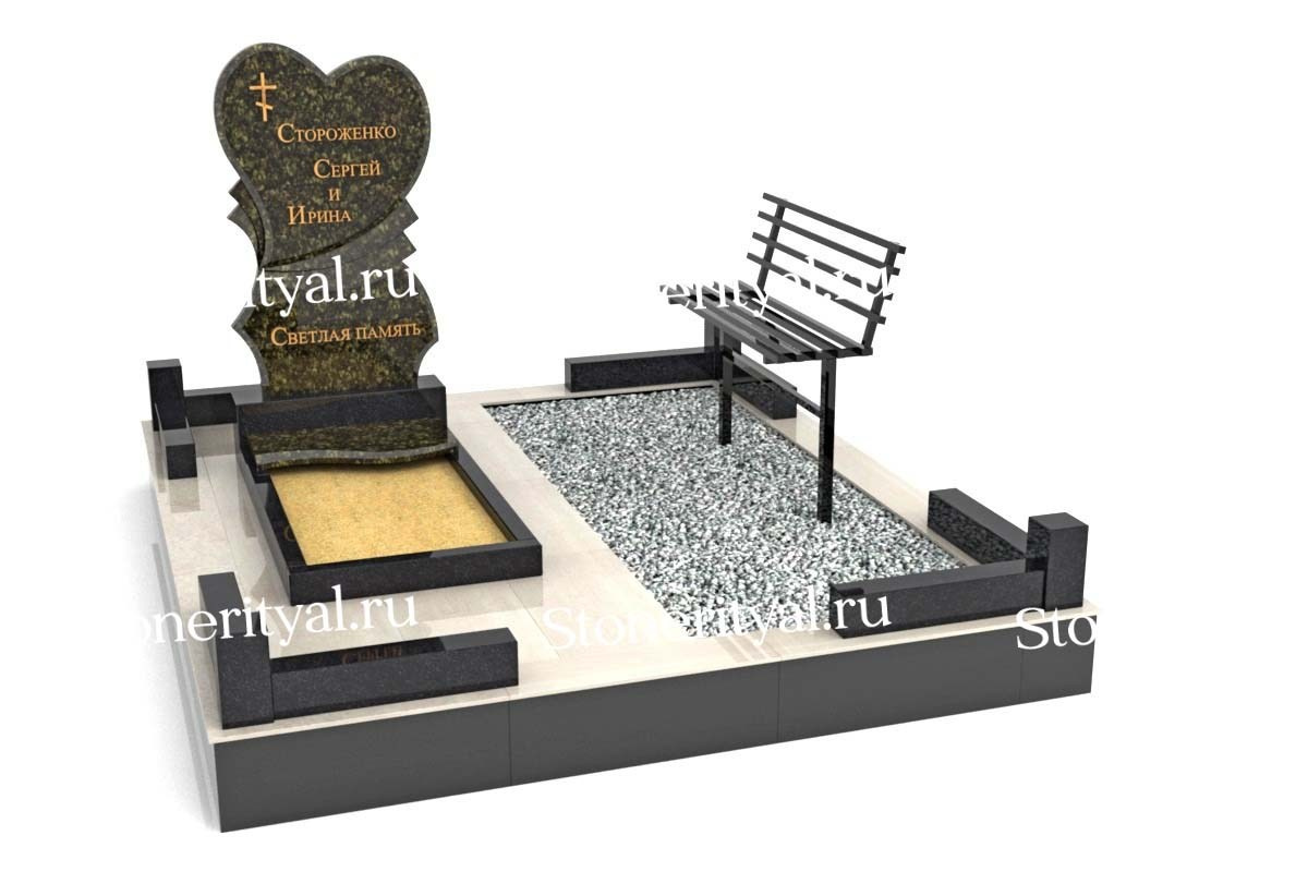 Семейные памятники. Изготовление и установка памятников в Москве и МО