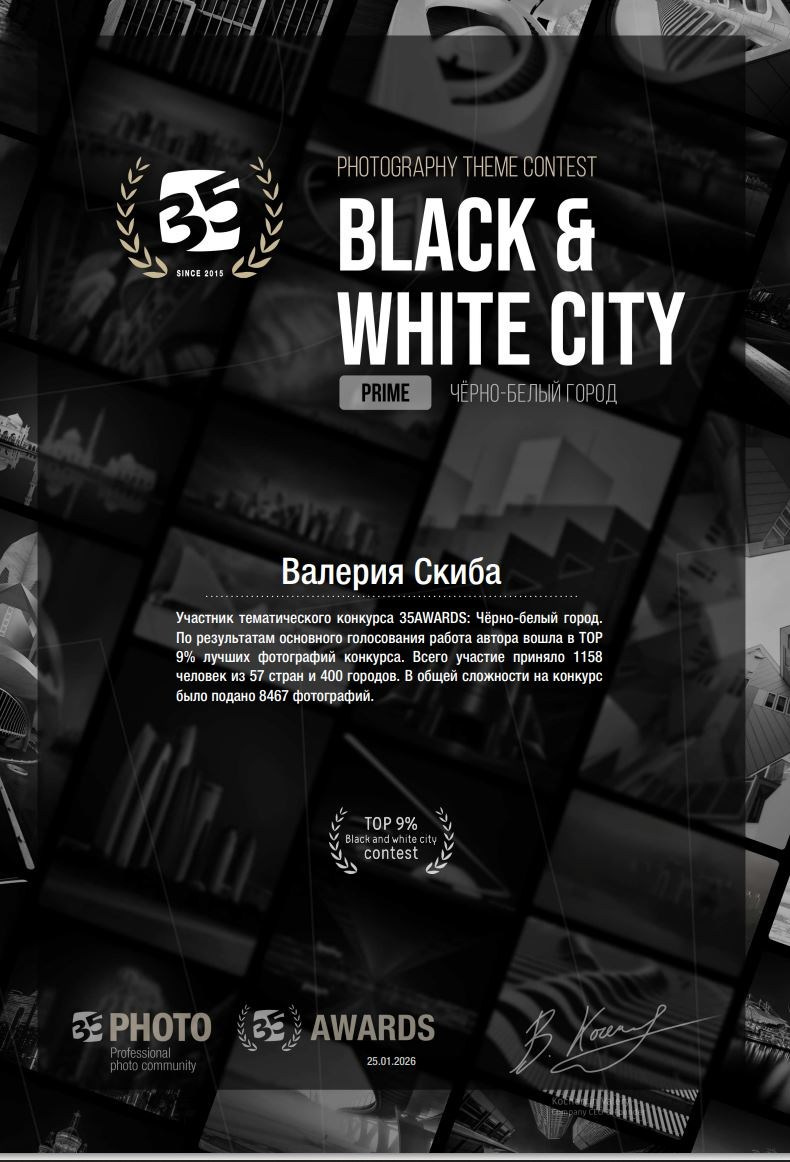 Конкурсы, выставки, достижения. Фотограф Валерия Скиба Москва, Краснодар, СПБ