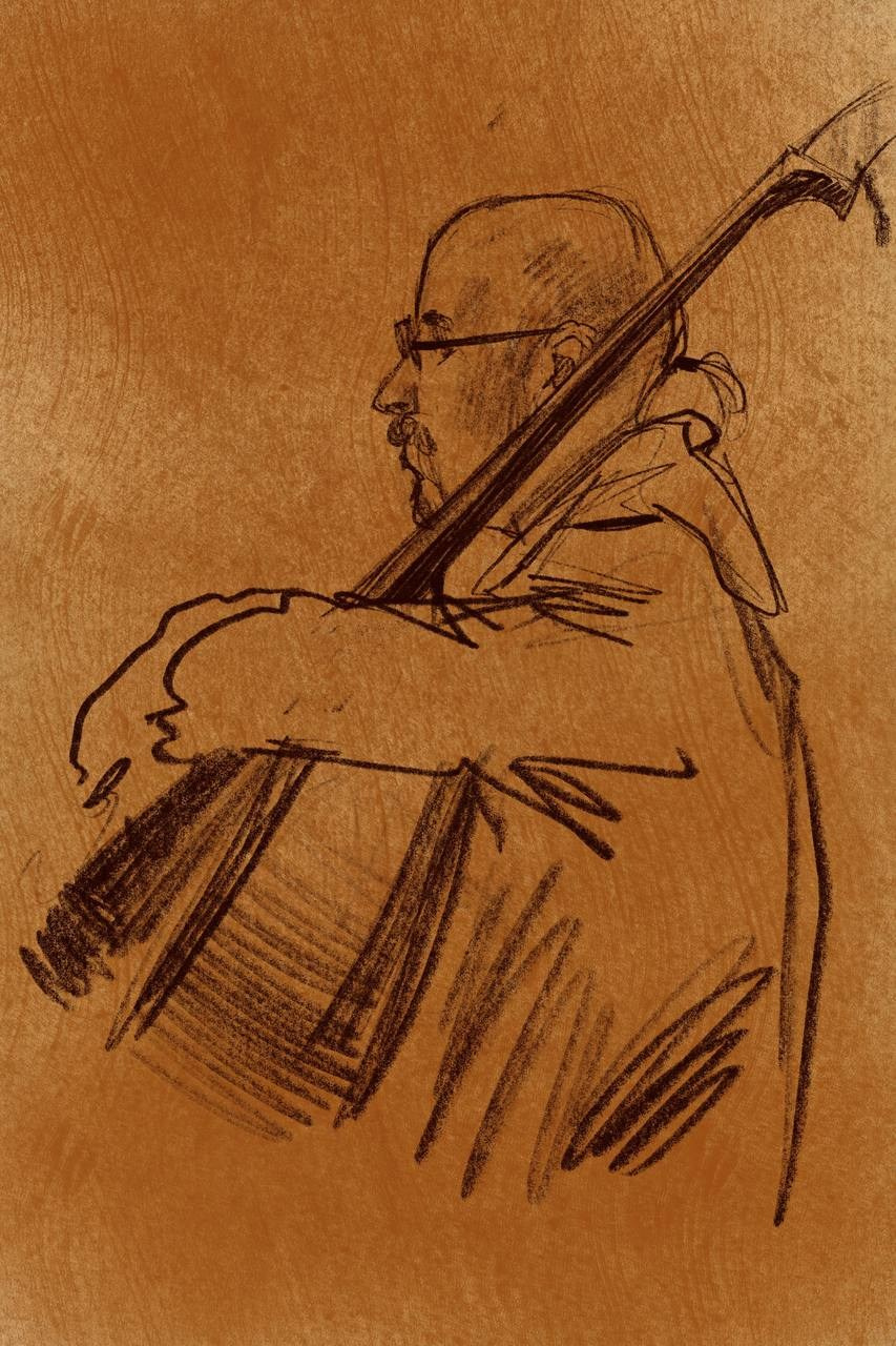 ОКОЛО МУЗЫКИ. Artist Anna Khopta. Oil and Acrylic Paintings. Moscow