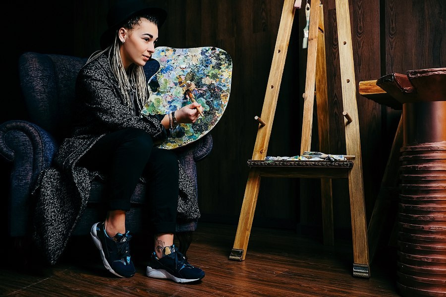 Интерьер студии, локация для съемки Новосибирск