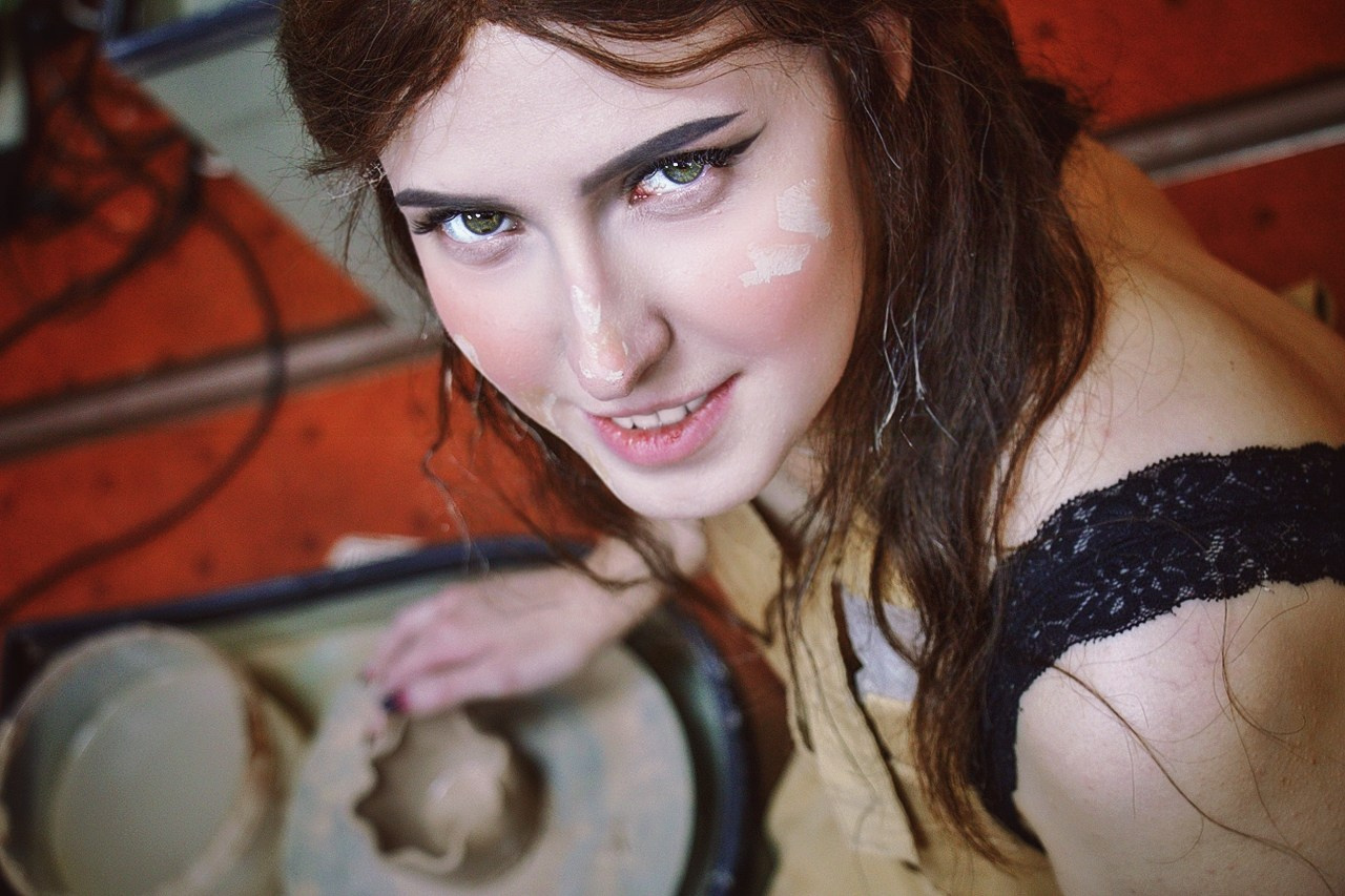 Анна в гончарной мастерской…. Творческая, семейная Фотосъемка ДоброДарова Елена Омск