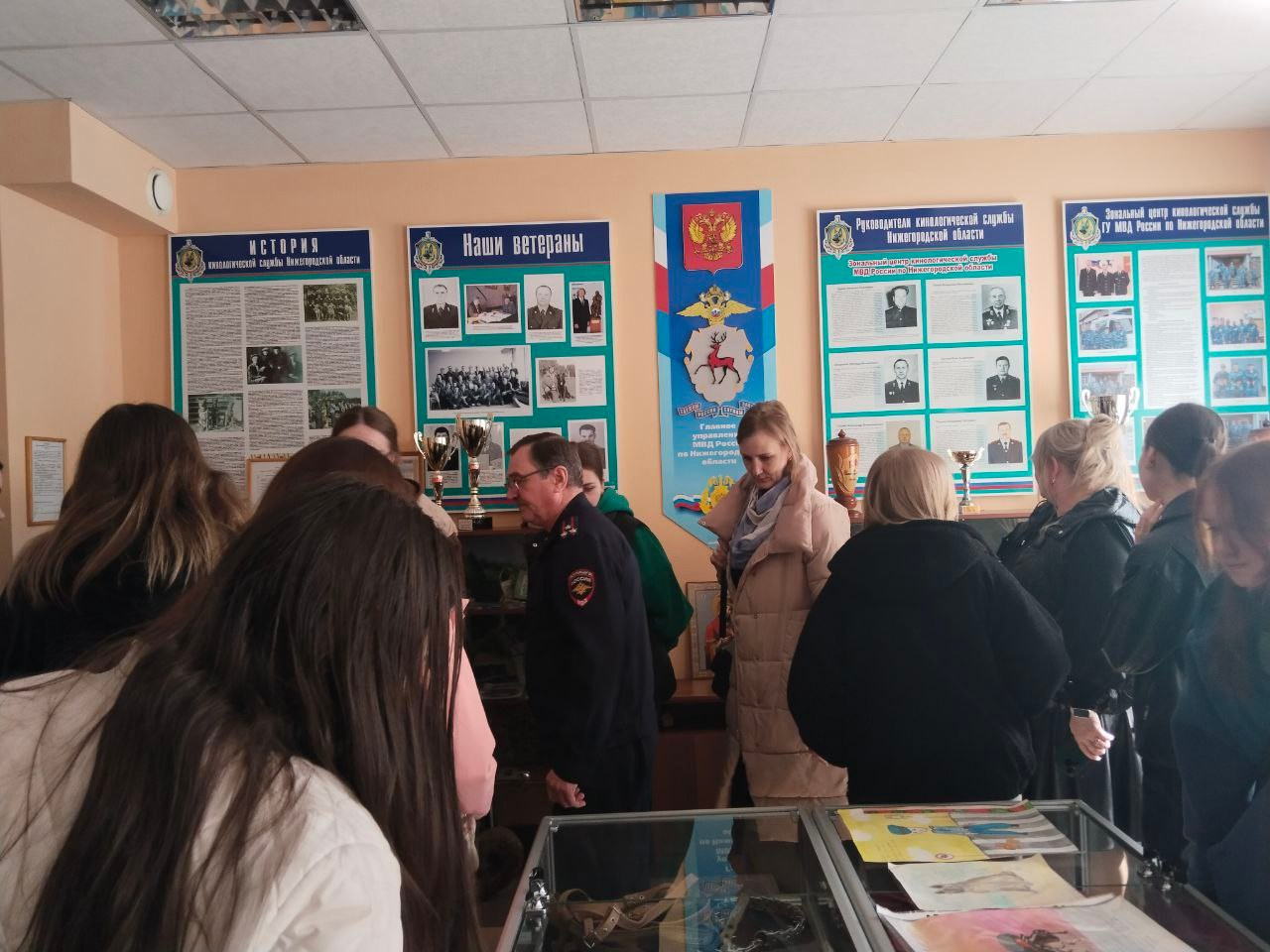 Встреча с кинологами зонального кинологического центра ГУ МВД России по Нижегородской области. НРОО КЦ "Собаковод"