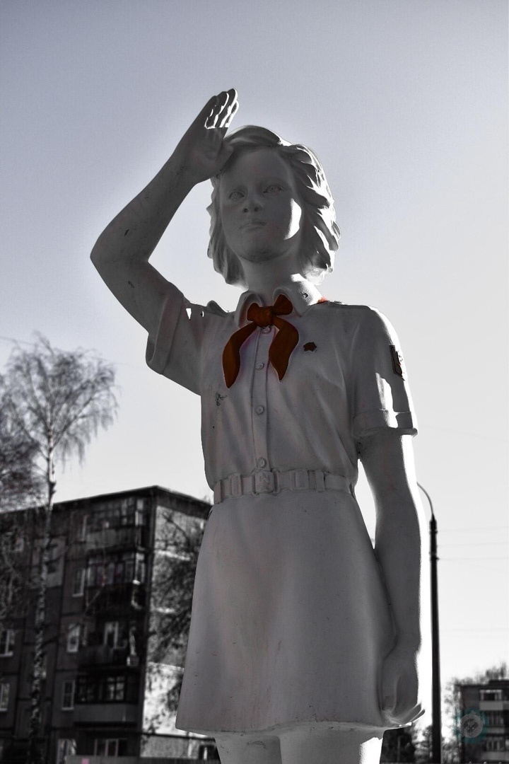 По крышам города. Дворец Культуры г. Заволжья