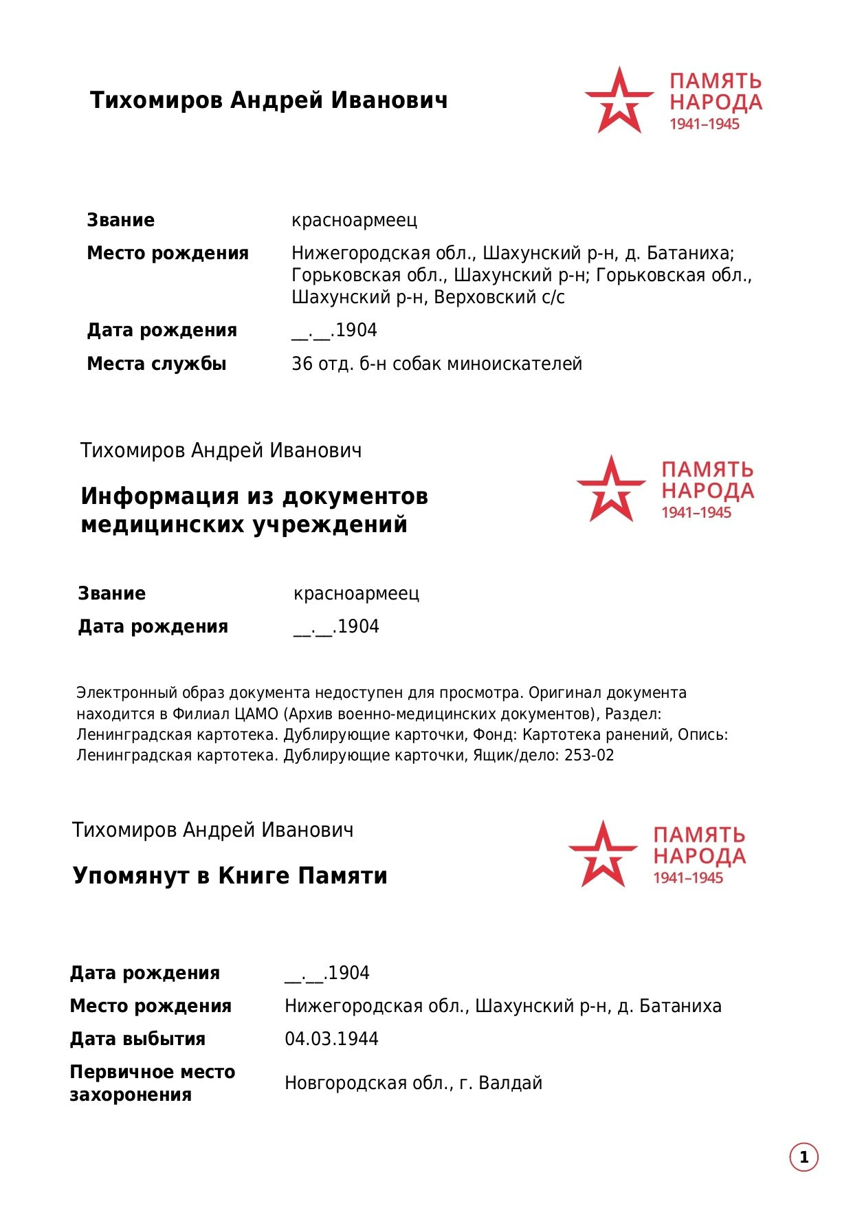 ТИХОМИРОВ Андрей Иванович. НРОО КЦ "Собаковод"