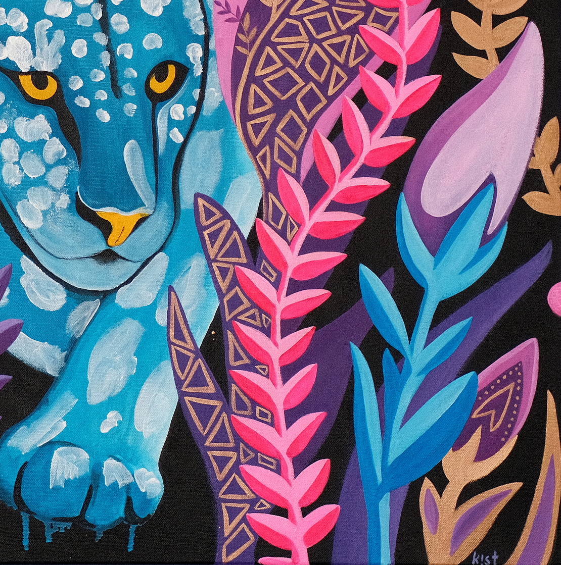 Дивный сад. Художник Анастасия Кисткина, Петербург