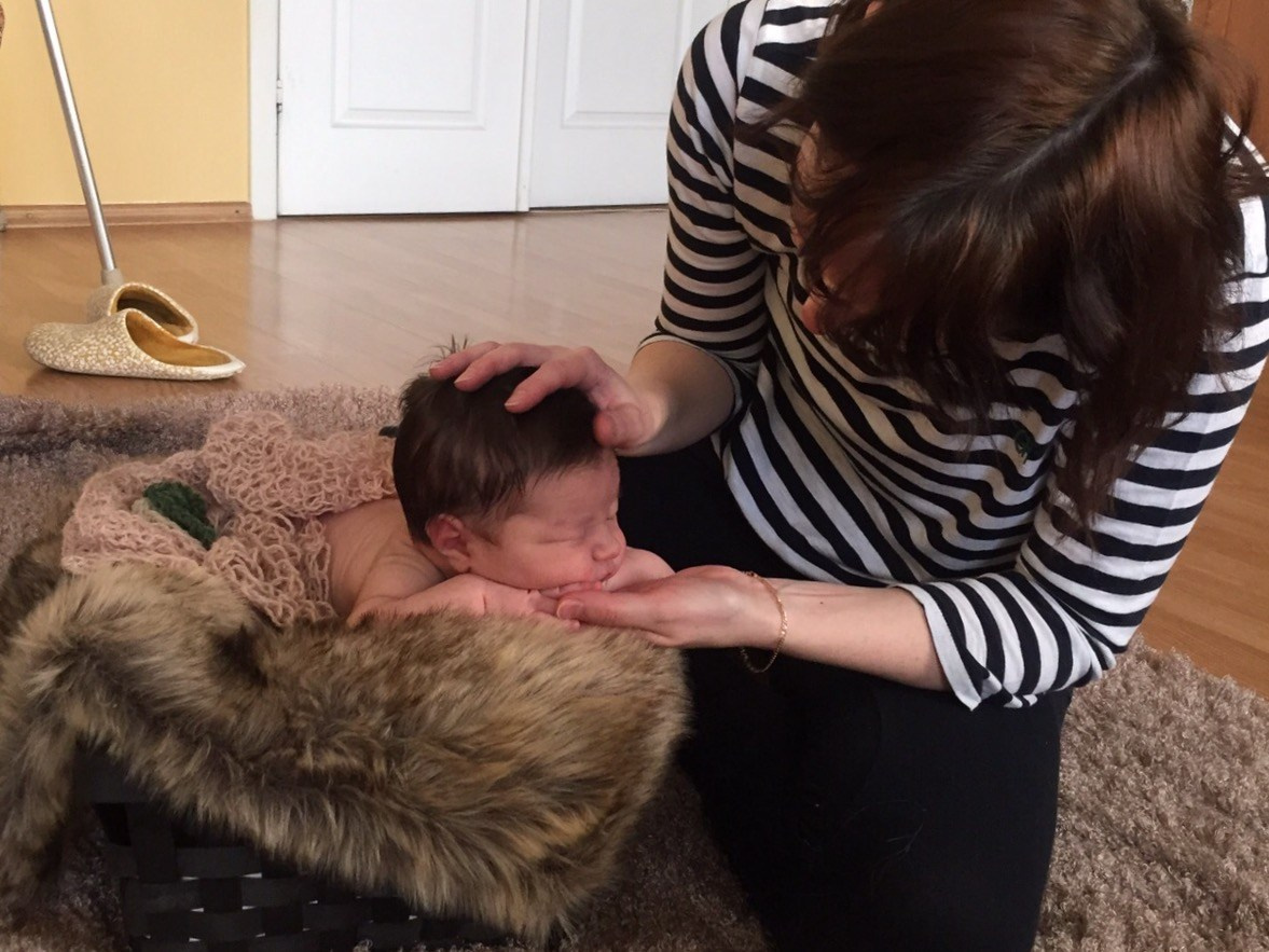 фотосессия новорожденных в Москве