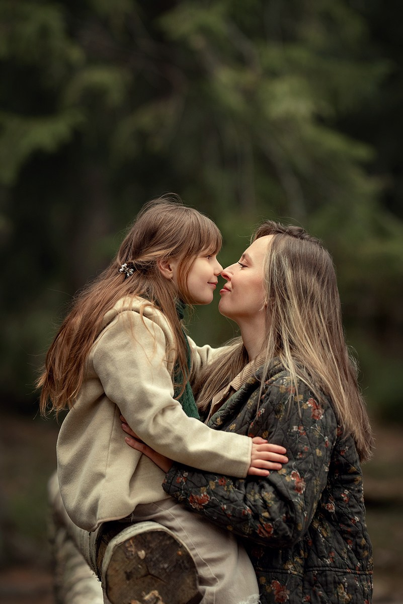 Стильная семейная фотосессия в весеннем лесу. Семейный фотограф Татьяна Надеждина | Москва, Московская область, Ярославль