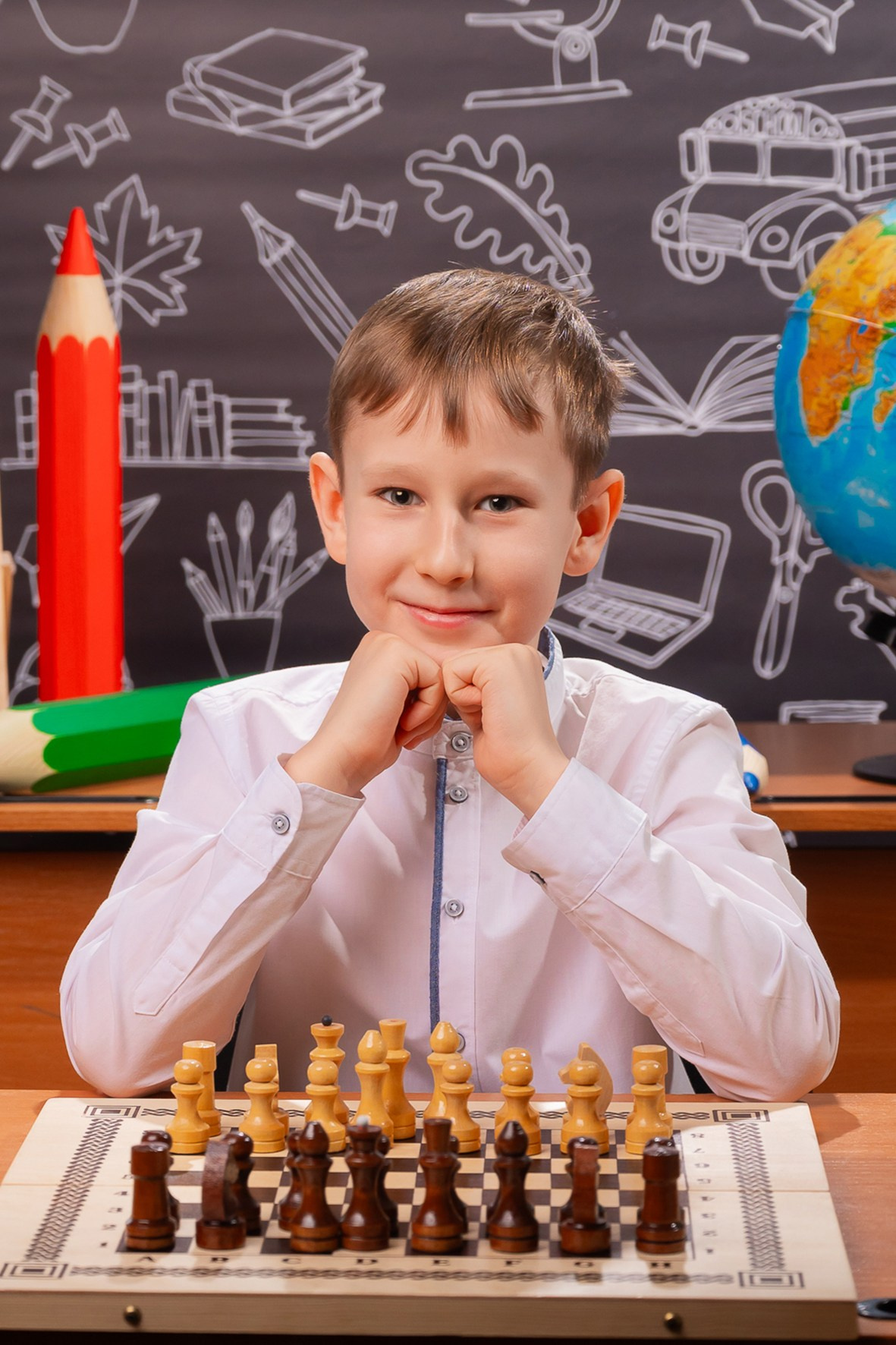 Начальная школа (виньетка). Фотограф в Москве Кирилл Никонов