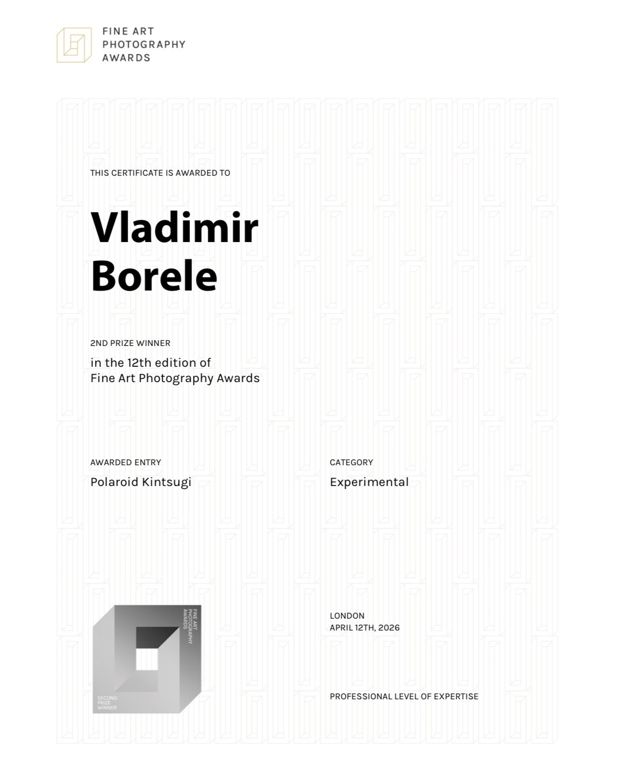 Kintsugi project by Vladimir Borele. Vladimir Borele Photographer