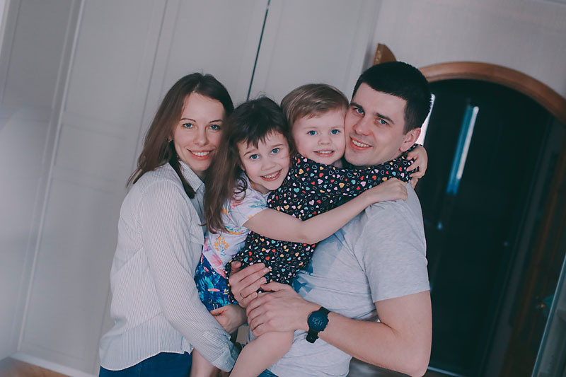 Домашняя фотосессия. Фотограф в Москве Шаганова Нина