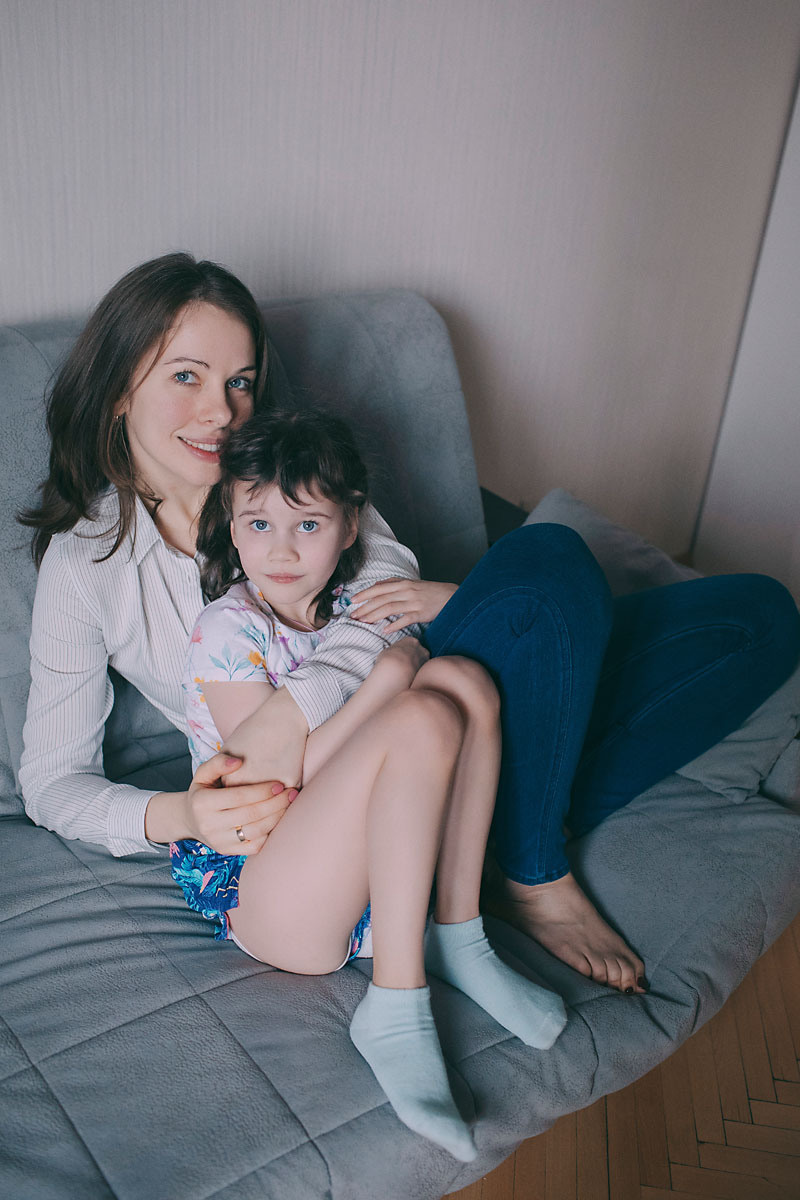 Домашняя фотосессия. Фотограф в Москве Шаганова Нина