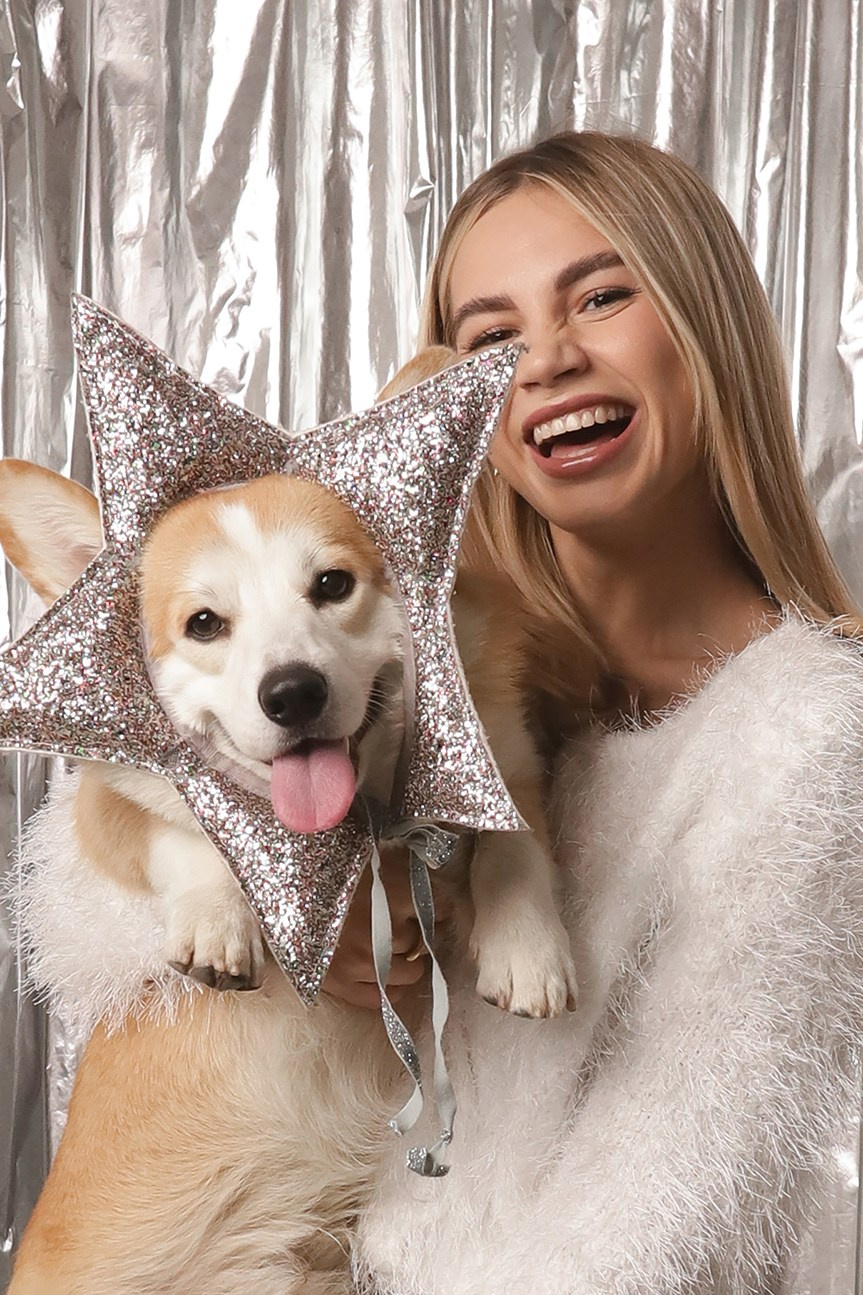 Серебристый Новогодний