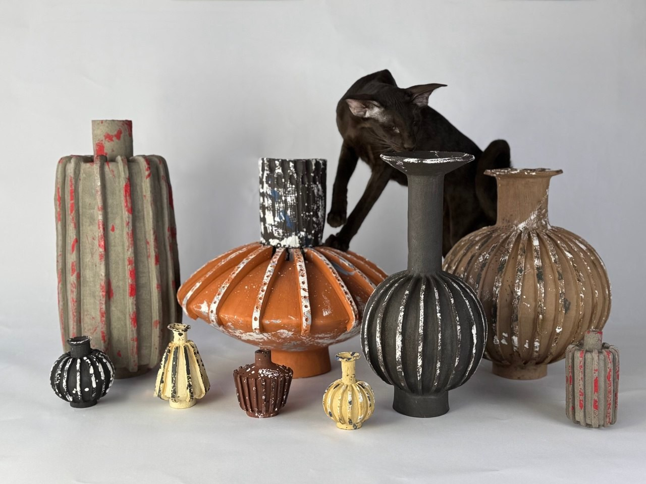 Авторская керамика архитектоника, художник Татьяна Богданова керамика ручной работы