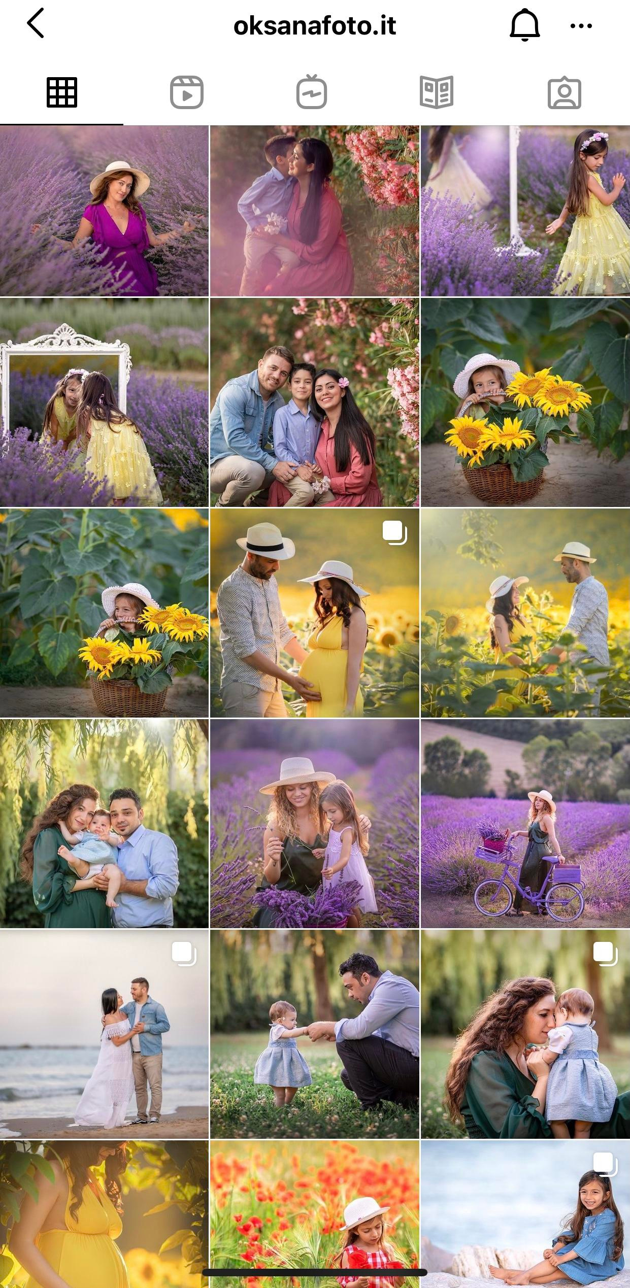 Lezioni di Elena Mikhailova. Fotografa Elena Mikhailova