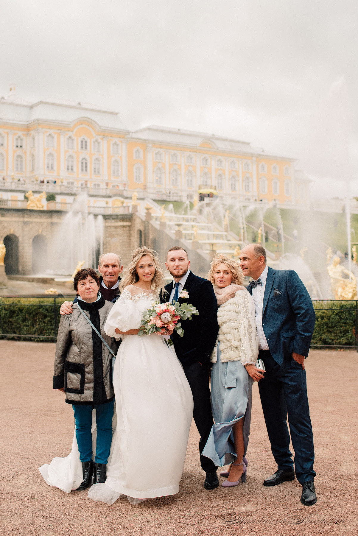 Настя и Андрей. Осенний Петергоф. Семейный и Свадебный фотограф. Санкт-Петербург. Пушкин