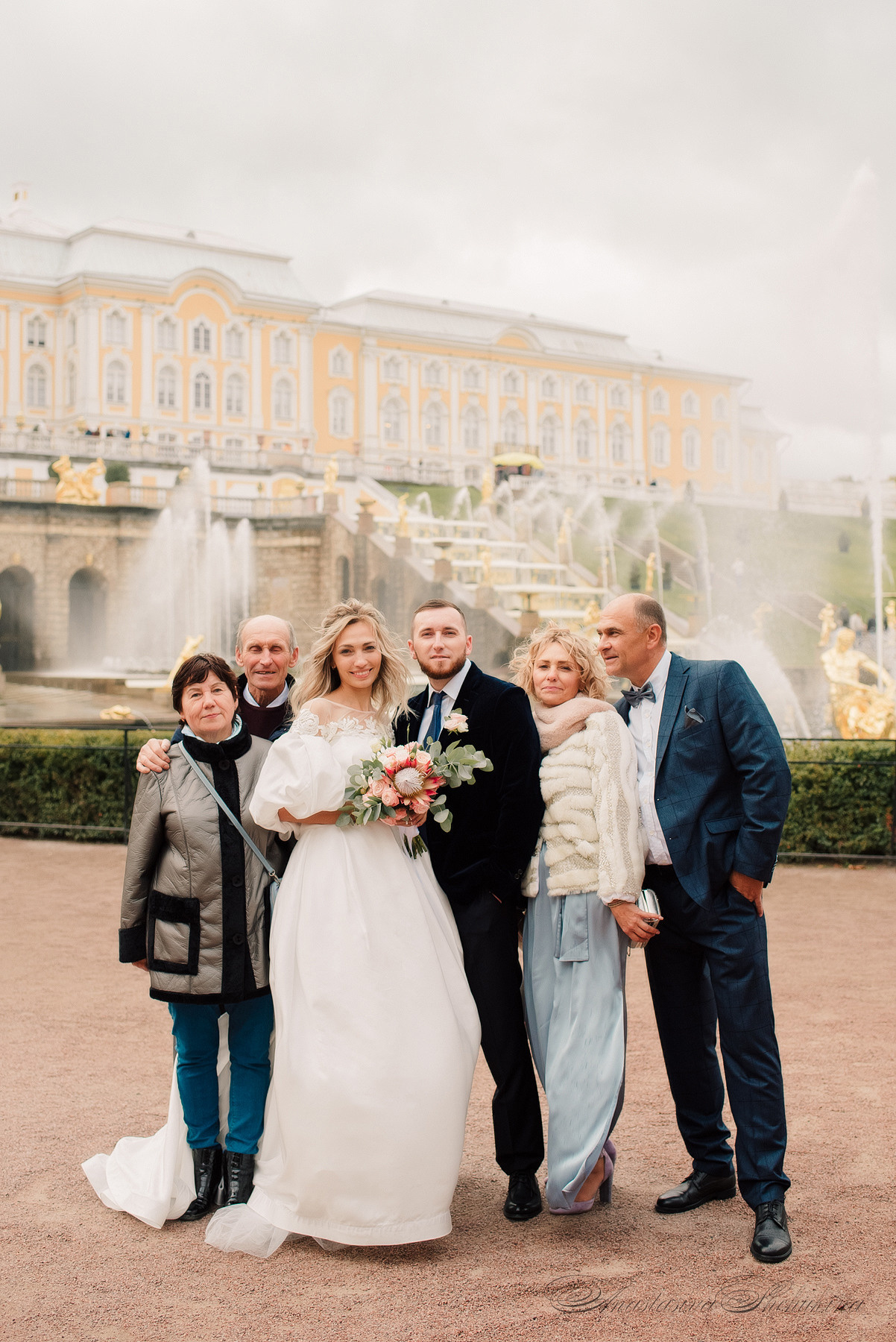 Настя и Андрей. Осенний Петергоф. Семейный и Свадебный фотограф. Санкт-Петербург. Пушкин