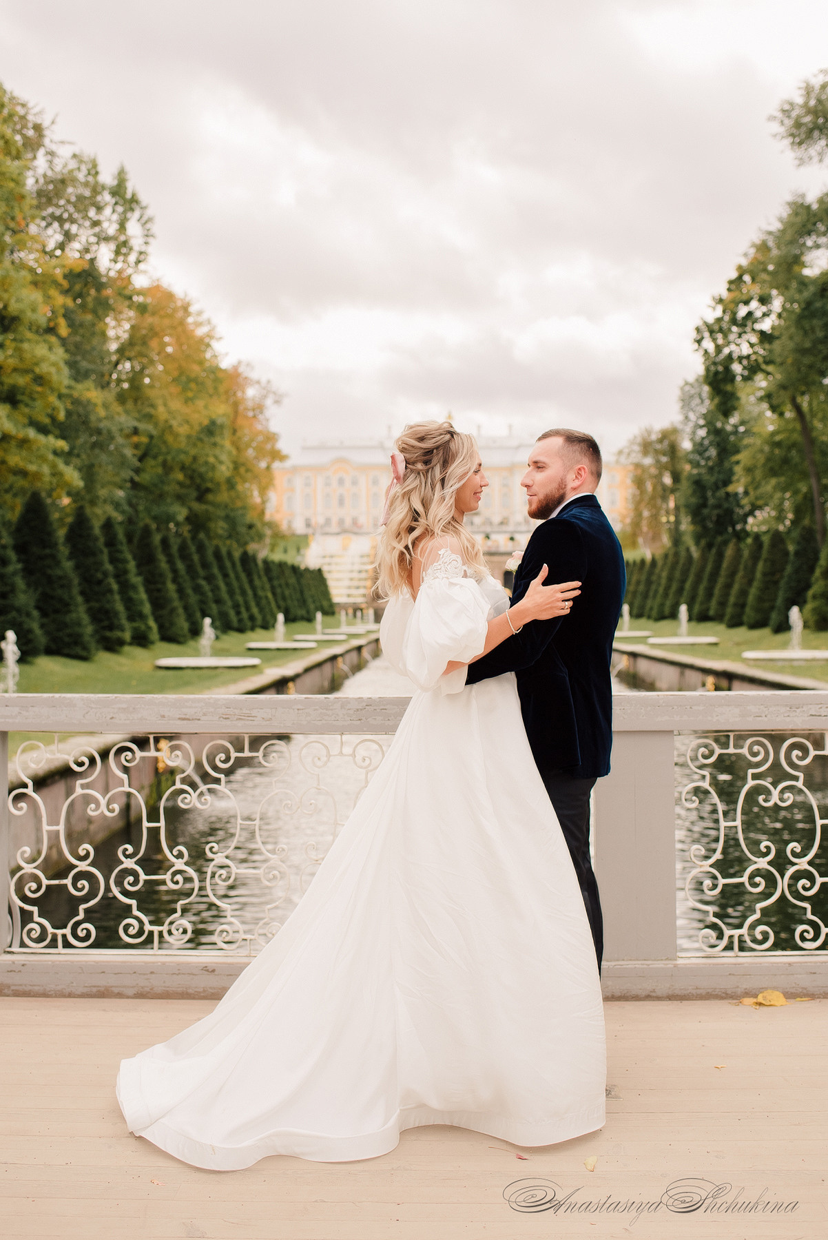 Настя и Андрей. Осенний Петергоф. Семейный и Свадебный фотограф. Санкт-Петербург. Пушкин