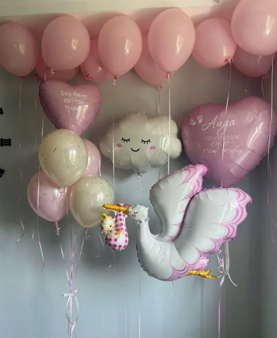 You born!. Balloons and decorations in Serbia. Delivery 24/7