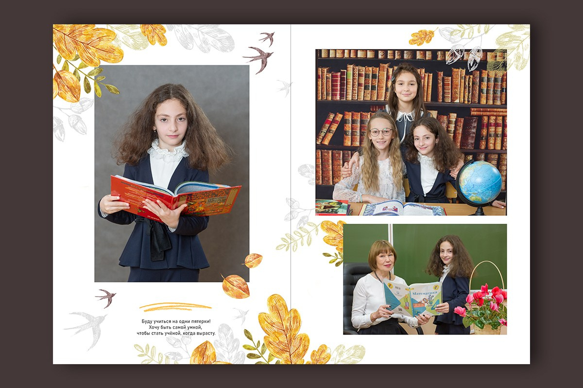Выпускные альбомы для 1, 4, 9, 11 класса с  оживающей фотографией. Выпускные альбомы. Частные съемки
