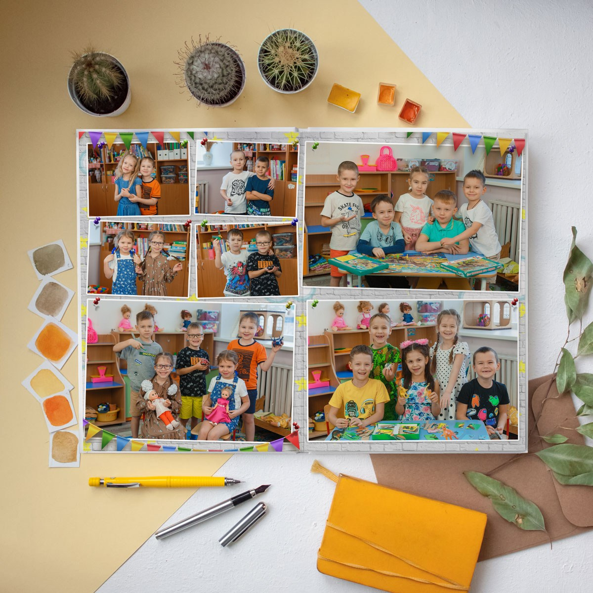 3 разворота ДС. Детский, семейный и школьный фотограф Светлана Волжанина