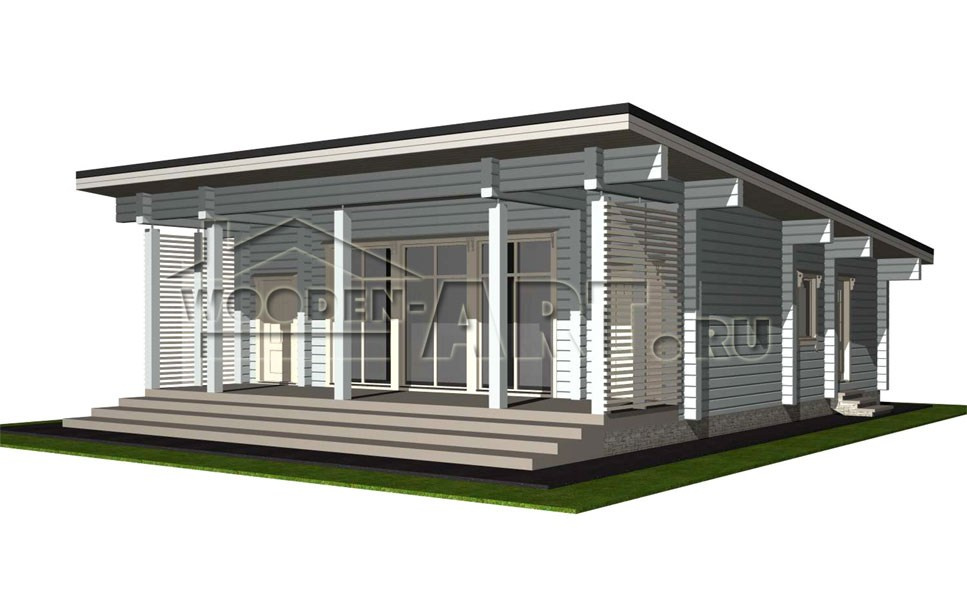 «Островки» 120 кв. м. Проекты деревянных домов